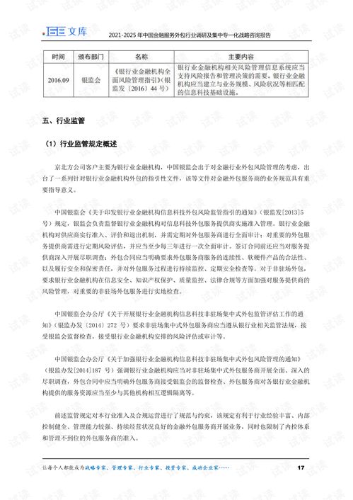 金融科技趋势下服务外包的战略整合与研究（2021-2025）